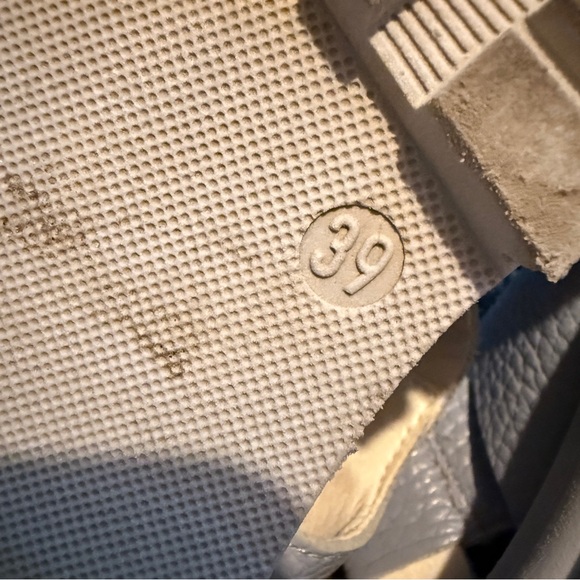 Sesto Meucci Blue Platform Sandals - Picture 5 of 7